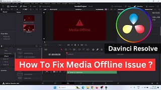 How To Fix Media Offline Issue In Davinci Resolve  Missing HEVC Video Codec H265 [upl. by Pacificas]