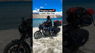 Pangong Lake ❌ Heaven ✅Ladakh Ladakh Bike Rideladakh travel travelshorts ytshortsindia yt [upl. by Sadonia]