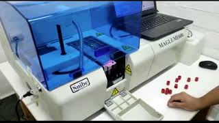 SISTEMA DE INMUNOENSAYO POR QUIMIOLUMINISCENCIA  MOD MAGLUMI 600 MARCA SNIBE DIAGNÓSTICA [upl. by Juakn]