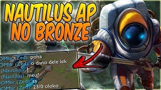 OS MANOS AQUI DO BRONZE FICARAM SURPRESOS COM O DANO DO NAUTILUS AP MID  GAMEPLAY [upl. by Bronson221]