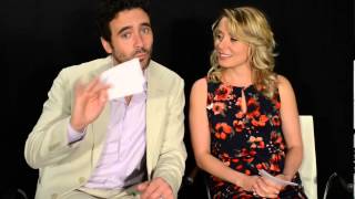 Allan Hawco and Krystin Pellerin answering fans questions [upl. by Maxie907]