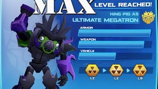 Angry Birds Transformers  Ultimate Megatron Max Level [upl. by Ioves687]