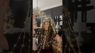 Cascading Lights on a Branch in Warm White christmas 2024 decoration holiday trending [upl. by Rieger]