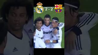 Real Madrid Vs Barcelona 2  2 Elclasico football [upl. by Aimak]