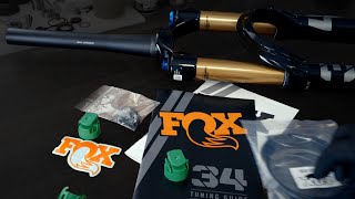 FOX Fork SC Float 34  Setup ASMR [upl. by Eyahsal]