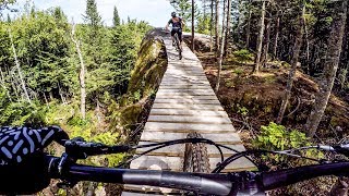 The best MTB trails on earth are getting better  Mountain Biking Sentiers du Moulin [upl. by Erlinna]