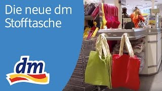 Die neue dm Stofftasche manomama näht die Einkaufstaschen aus BioBaumwolle in Augsburg [upl. by Elocel]