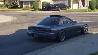 Fd rx7 idle brap [upl. by Latnahc]