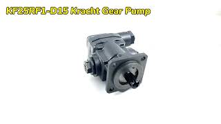 KF25RF1 D15 Kracht Gear Pump [upl. by Riay]