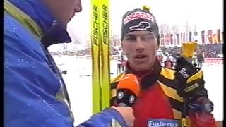 Nordic Ski WM 1999 Ramsau Mens 30k freestyle 34 [upl. by Jedediah]