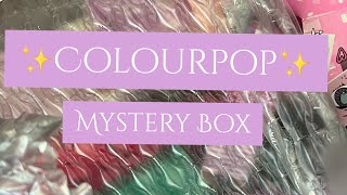 ColourPop Mystery Box Spring 2024 ✨UNBOXING✨ [upl. by Baiel]