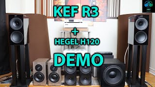 Kef R3  Hegel H120 SOUND DEMO [upl. by Enialem]