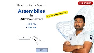 5 Assemblies in net  EXE  DLL files  CSE Simplified assemblyfileindotnet [upl. by Drobman]