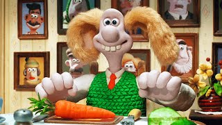 WALLACE amp GROMIT THE CURSE OF THE WERERABBIT Clip  quotBrain Swapquot 2005 [upl. by Aierb]