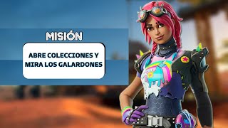 ABRE COLECCIONES Y MIRA LOS GALARDONES O ABRE COLECCIONES Y REVISA LAS MENCIONES EN FORTNITE [upl. by Brewster414]