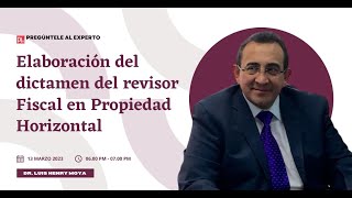 Elaboración del dictamen del revisor Fiscal en Propiedad Horizontal [upl. by Nosidda]