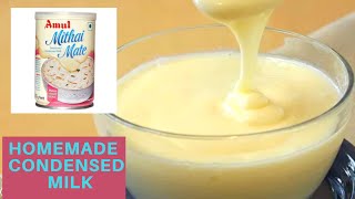 Condensed milk recipe in hindi  homemade condensed milk recipe by rizz kitchen [upl. by Gillette]