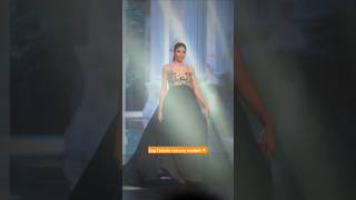 top female runway models✨️indian female models ramp walk👌shorts topmodel runwaymodel [upl. by Natsirt]