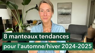 8 manteaux tendances pour l’automnehiver 20242025 [upl. by Nim]