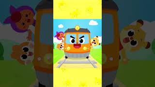 Chitabu 🌈🚂🚃Mischen wir rot und gelb  Regenbogenzug  Kinderlieder  Shorts [upl. by Alemahs]