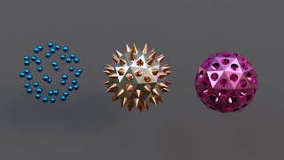 Instancing meshes Blender Tutorial [upl. by Bernardi]