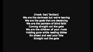 Tech N9ne  Straight out the gate Featuring Serj Tankian LYRICS ON SCREEN [upl. by Okika]