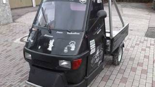 Schon mal Dreirad gefahren  Piaggio Ape  gebrauchteapede [upl. by Harris]