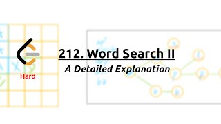 Word Search II  LeetCode  Solution Explained in Detail [upl. by Stockwell]