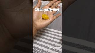 Ghee purity test at home ghee aromagheemysorepak301 germanytamil tamil purity aroma [upl. by Janey636]