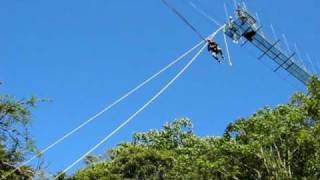 Tarzan Swing  Monteverde Costa Rica [upl. by Nevek]