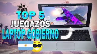 TOP 5 JUEGOS para la NETBOOK del GOBIERNO I Juana Manso Conectar igualdad [upl. by Nehgam229]