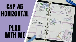 Cloth amp Paper A5 Horizontal  Social Media  Plan with Me  May 27  Jun 2  LLP Chic Planner [upl. by Kcirtemed]