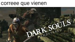 LA UCHIGATANA Y EL MINOTAURO  Lets try DARK SOULS REMASTERED Parte 2 [upl. by Htiek181]