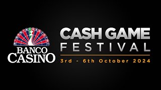 Livestream Cash Game Festival Bratislava  Day 1 [upl. by Aplihs]