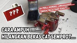 CARA AMPUH HAPUS CAT   SAPPORO PAINT REMOVER [upl. by Neraj]