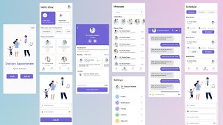 Medical Healthcare App UI Design in Flutter  Flutter UI Design [upl. by Gualtiero]