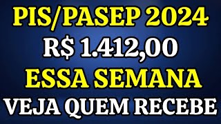 PISPASEP 2024 PAGAMENTO ESSA SEMANA  VEJA QUEM RECEBE [upl. by Lemrac683]