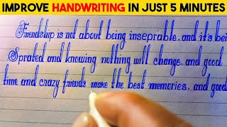 How To Improve Your HandWriting In Just 5 Minuts  SECRET Tips amp Tricks  Think Stream [upl. by Gerard]