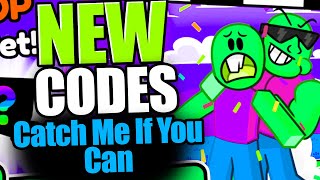 Catch Me If You Can CODES  ROBLOX 2023 [upl. by Resay]