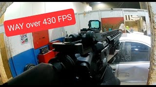 The Most powerful AEG Airsoft Rifle in the World [upl. by Acissaj]