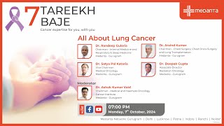 All About Lung Cancer  Live QampA with Experts [upl. by Alcott]