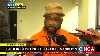 Ntuthuko Shoba sentenced to life in prison [upl. by Dlanor]