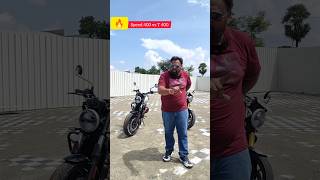 🏍️ Speed 400 🆚 T400 COMPARISON speed400 t400 automobile triumph gearsandtyreswithpatrick [upl. by Beck]