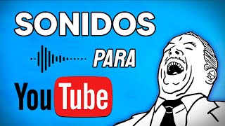 PACK de SONIDOS GRACIOSOS  100 EFECTOS de SONIDO para VIDEOS [upl. by Lucey528]