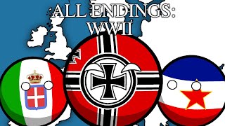 ALL ENDINGS WW2 [upl. by Ulphia]