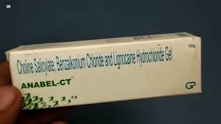 AnabelCT Gel  Choline Salicylate Benzalkonium Chloride and Lignocaine Hydrochloride Gel  Anabel [upl. by Kelwen]