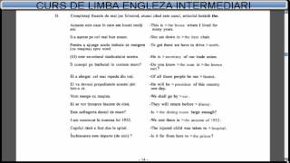 Curs de limba Engleza nivel intermediar temavocabular  Lectia 1 [upl. by Rimhsak390]