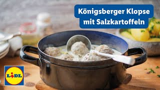 Königsberger Klopse einfach  schnell amp einfach  Lidl Kochen [upl. by Anelagna]