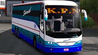 🔴 KPN Travels Volvo Sleeper Bus  ETS2 Indian Bus Mods [upl. by Hayn]