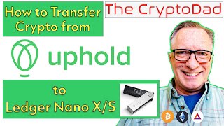 Transfer Ethereum BAT amp Bitcoin from Uphold to Ledger Nano  Secure Your Cryptos 🔐 [upl. by Hoisch]